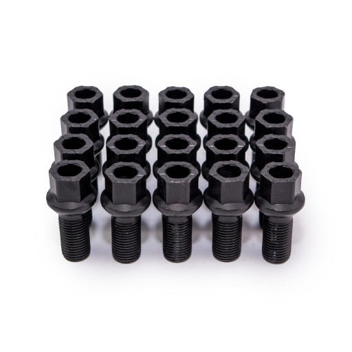 Болти Audi VW SEAT SKODA 14x1. 5k17 чорний комплект 20x