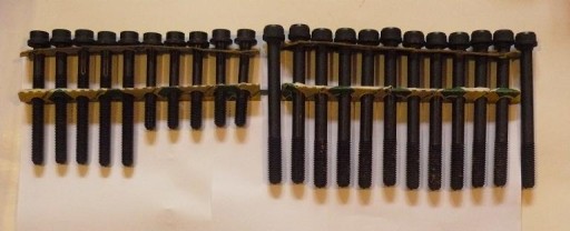 SRU0007 - Болты головки блока цилиндров. Jeep Cherokee II 3.1 TD 99-05r