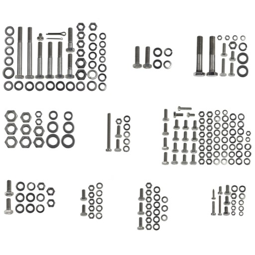 021245 - Болты кузова и подвески Romet Hogar из нержавеющей стали