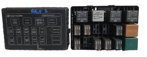 82201-08244 4car - SsangYong Rexton 2.7 xdi коробка реле