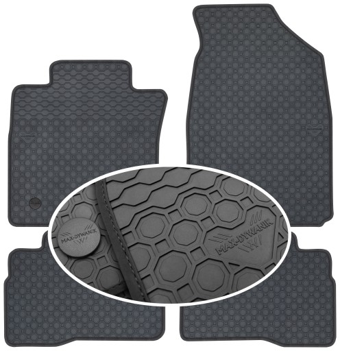 SsangYong Tivoli Grand Crossover 2021 - гумові килимки PrimeLiner - Чорні