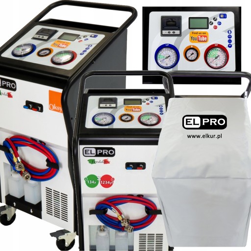 Станция кондиционирования воздуха Freddo R134a/R1234yf + крышка ELPRO НОВИНКА