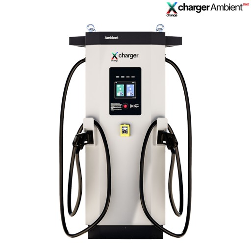 Терминал зарядной станции постоянного тока Xchange Charger Ambient One мощностью 120 кВт (2xCCS-2)