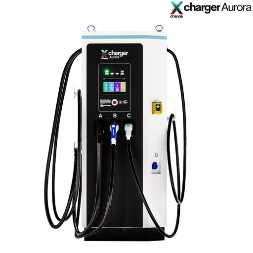 Xchange Charger Aurora 120 кВт зарядная станция постоянного тока + 22 кВт переменного тока с терминалом