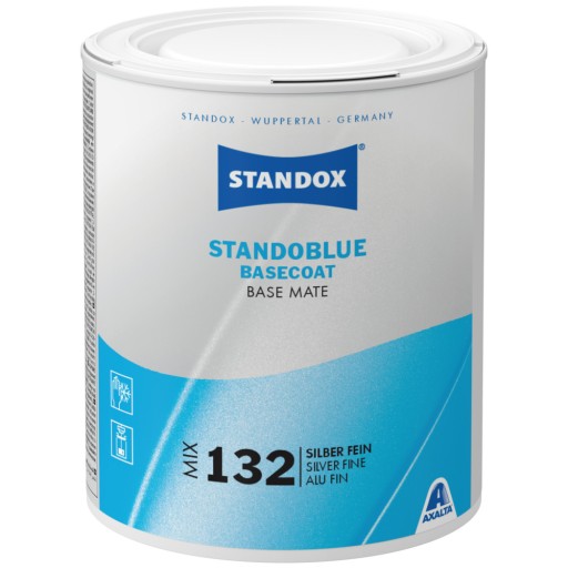 Standox Standoblue Mix 132 базовый слой серебристый мелкозернистый 1 л