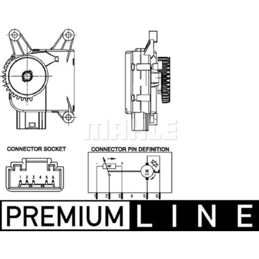 Управление, смесительные клапаны MAHLE AA 16 000P