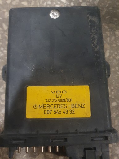 Контроллер 0075454332 0075455132 VDO 12 В Wwa