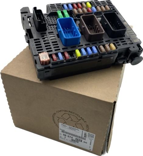 Контроллер BSM CITROEN PEUGEOT 9807428080 Новый Оригинал OE