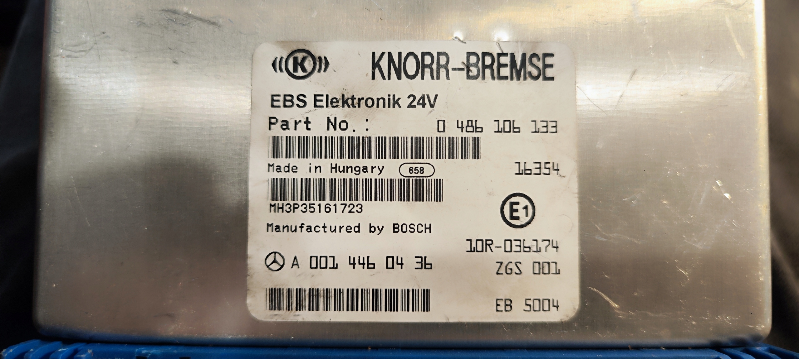 001 446 - Драйвер EBS Knorr A0014460436 Actros Atego