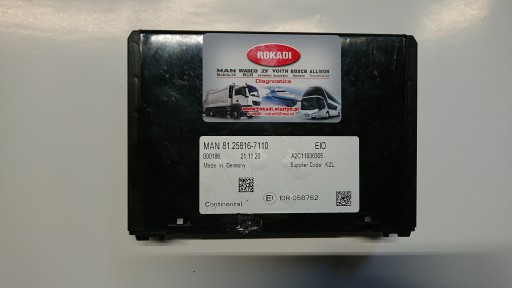 81.25806-7107 - EIO 81.25816-7107/7110 CVM 81.25805-7340 TG3- Програмування, плоть