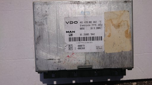 81.25805-7042-programowanie - FFR Man TGA, TGL, TGM, TGS, TGX, Holmer, Buses та програмування контролера