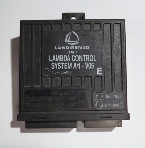 A/1-V05E - Газовый контроллер Landirenzo Lambda System A/1V05 E