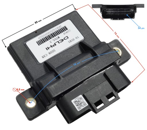 5905220854165 - Контролер LANGJIE ECU B-max