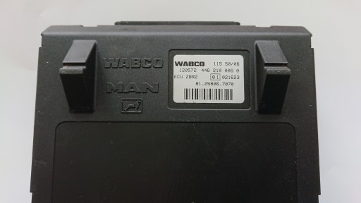 81.25806-7059 - Контролер zbr2 wabco - людина - програмування, калібрування, перепрошивка
