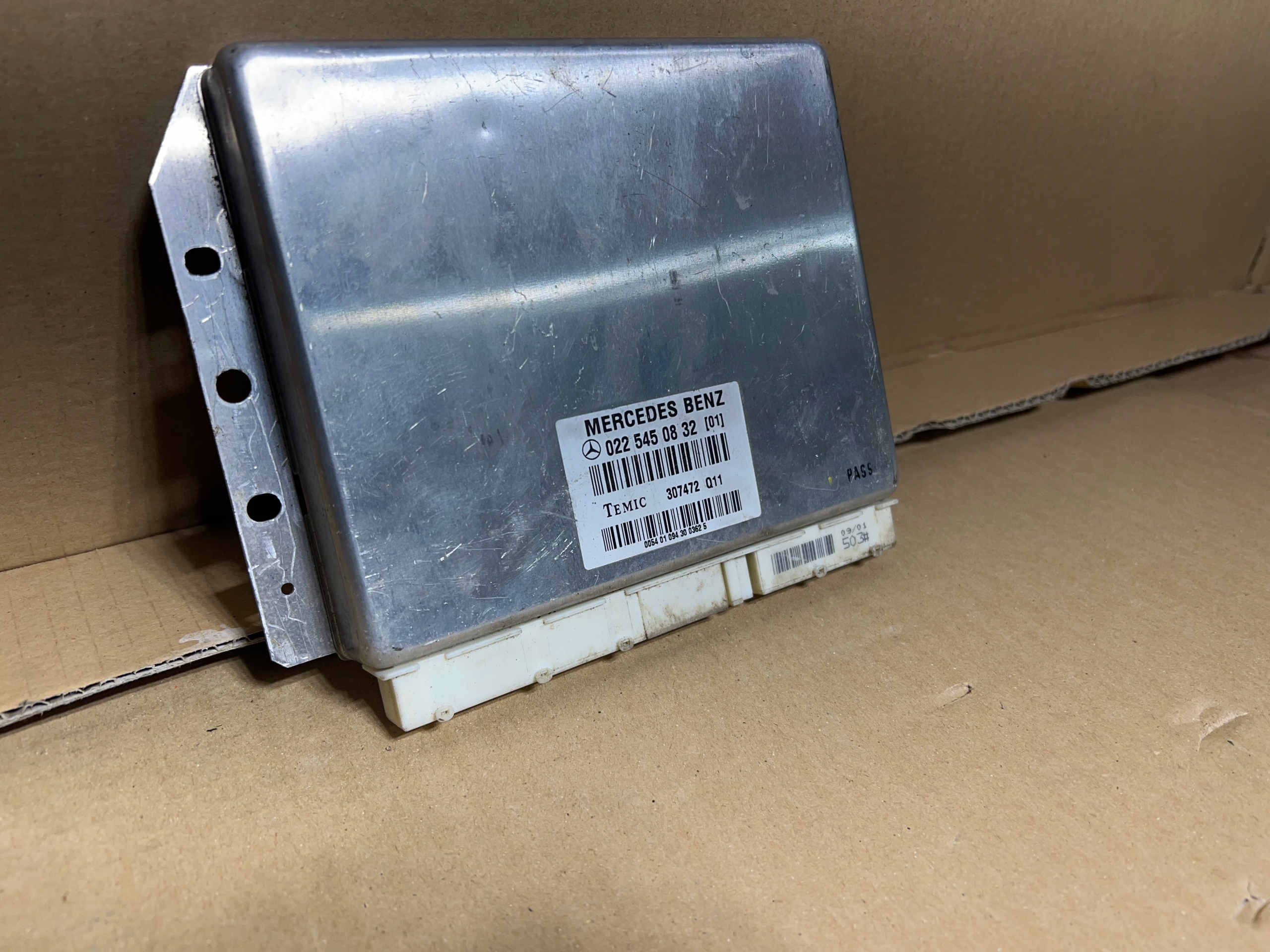 A0225450832, 0225450832 - Контролер, модуль підвіски ABC Мерседес CL W215