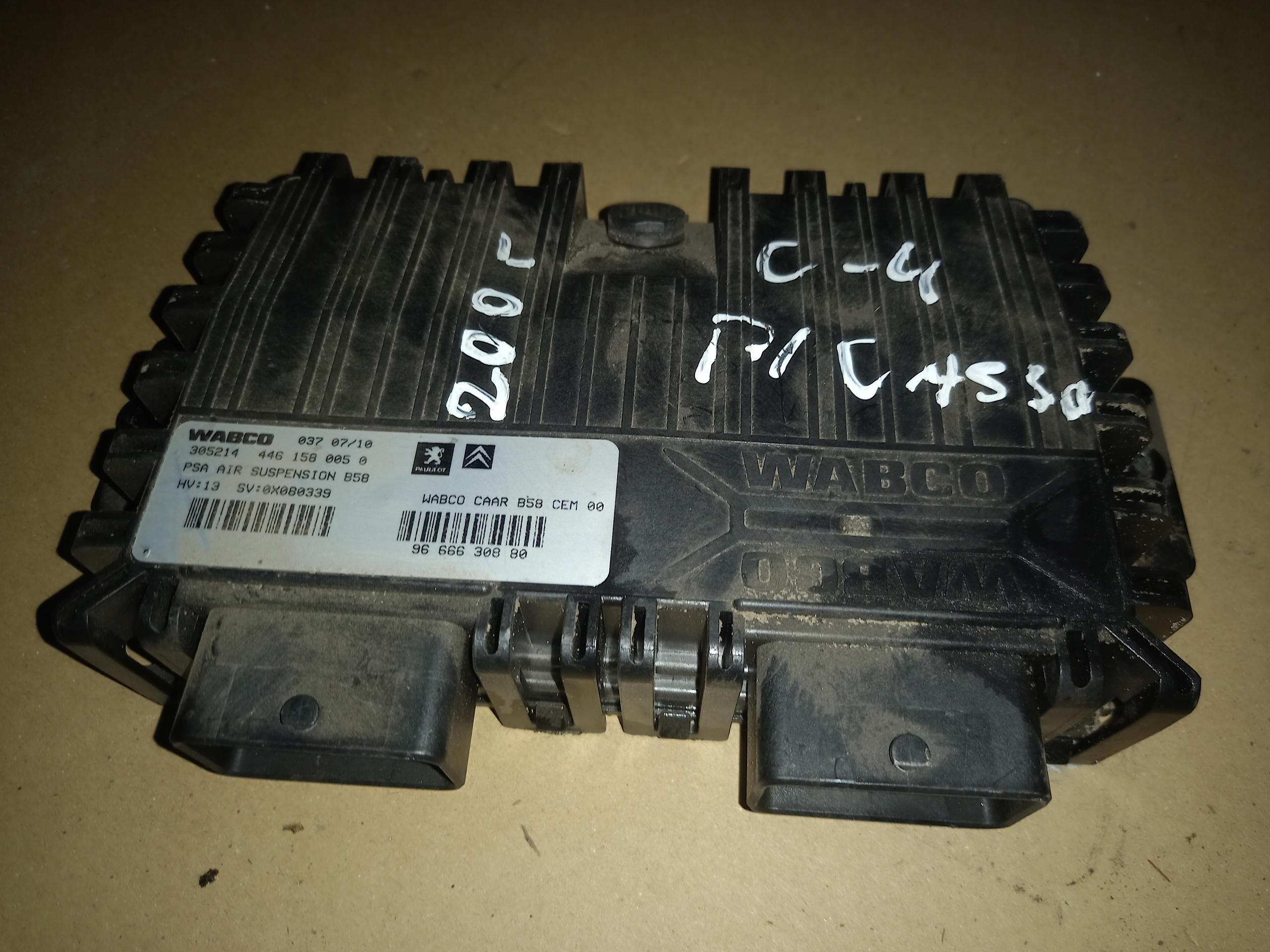 Контролер підвіски Wabco C4 Picasso 9666630880