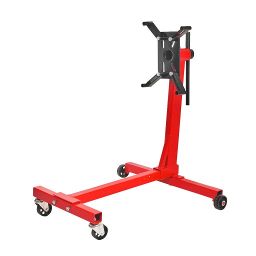 Подставка под двигатель 450 кг, 45 мм, 4 ручки, 4 колеса.