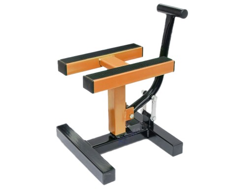 Подставка, подъемник, подставка для кроссового мотоцикла, оранжевая.