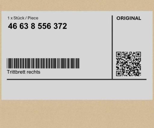 46638556372 8556372 - Правый шаг BMW K18 K18