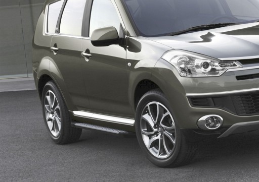 Mitsubishi ASX 2010-15 пороги, окантовка TUV