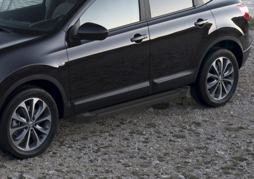 Боковые пороги Nissan Qashqai 2007-13 трубка TUV