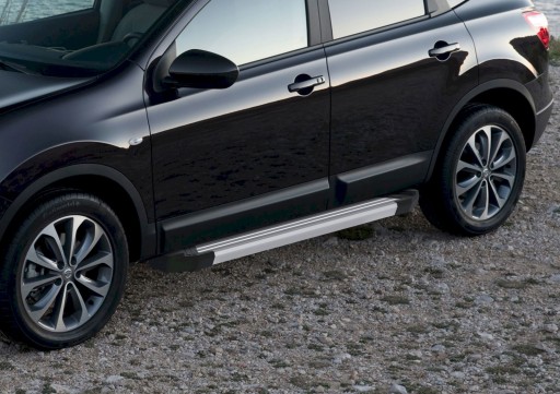 Боковые пороги Nissan X-Trail 2007 - 2015 Трубка TUV