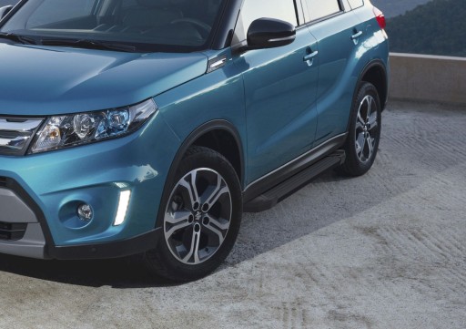 Боковые пороги Suzuki Vitara 2015 г., трубка TUV