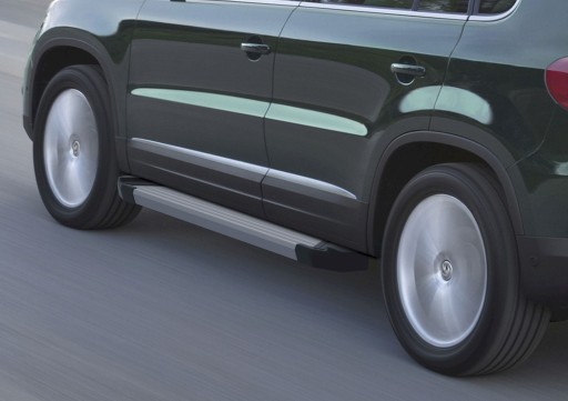 Боковые пороги VW Tiguan 2007-17 трубка TUV