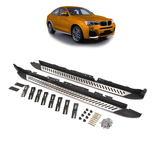 Боковые пороги для BMW X4 (F26) 2014 - 2018 г.в.