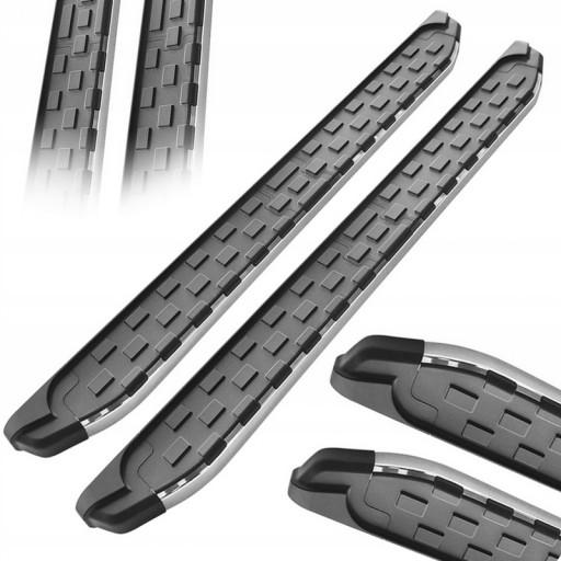 S05 - Боковые юбки боковые пороги FORD Edge с 2015 года