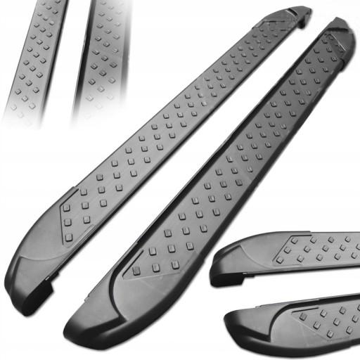 B05 - Боковые юбки пороги JEEP Grand Cherokee WK2 10-21