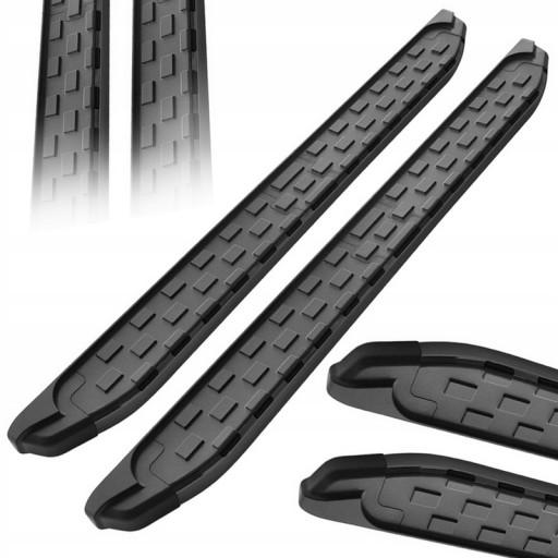 S06 - Боковые юбки пороги VOLKSWAGEN Caddy L1 2015-2020