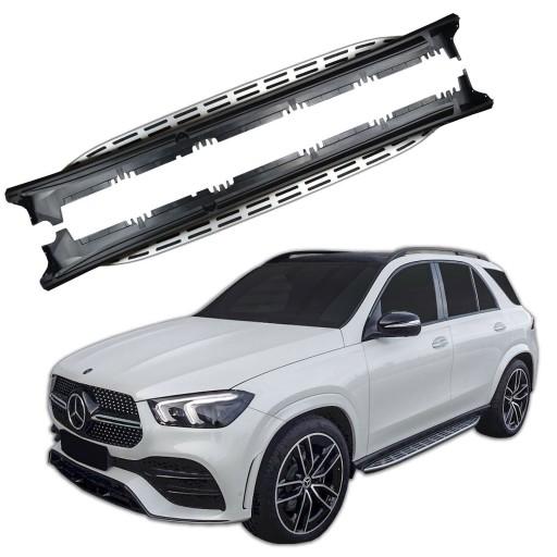 Ступени боковые пороги боковые стороны Mercedes AMG W167 GLE