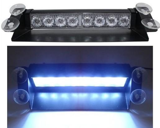 Стробоскопи для вітрового скла синій світлодіод 8W !