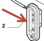 46859870 - Контакти розсувних дверей Fiat Ducato