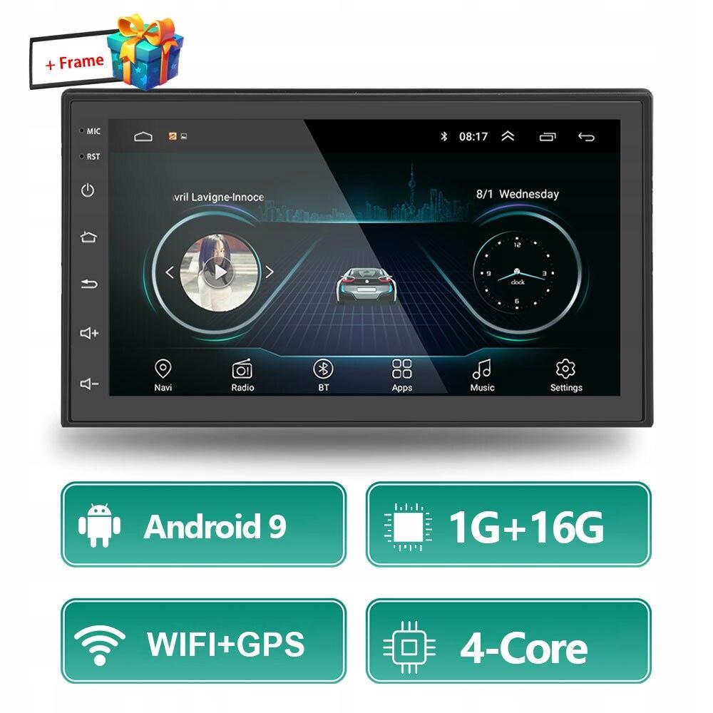 Стиль 1 г 16 г AMPrime 2 Din автомобильный радиоприемник Androi