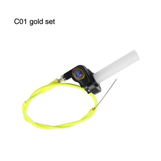 Стиль C01: алюмінієва рукоятка дросельної заслінки + кабель Ga