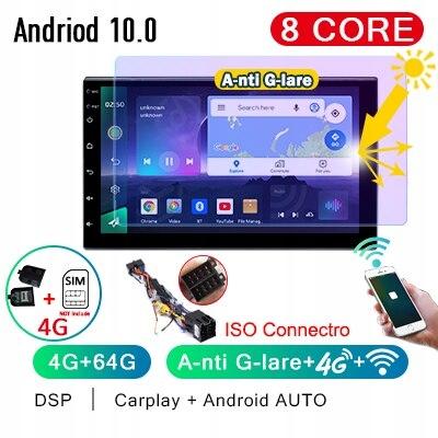 Стиль CBL - 4G64G-AG4GCP-ISO DSP IPS 4G Carplay для N