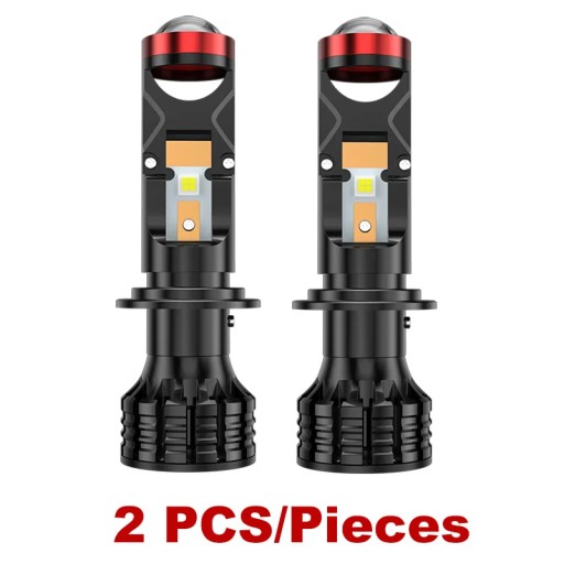 Стиль H7 2 шт. H4 або H7 Лампа Canbus H7 LED HiLo