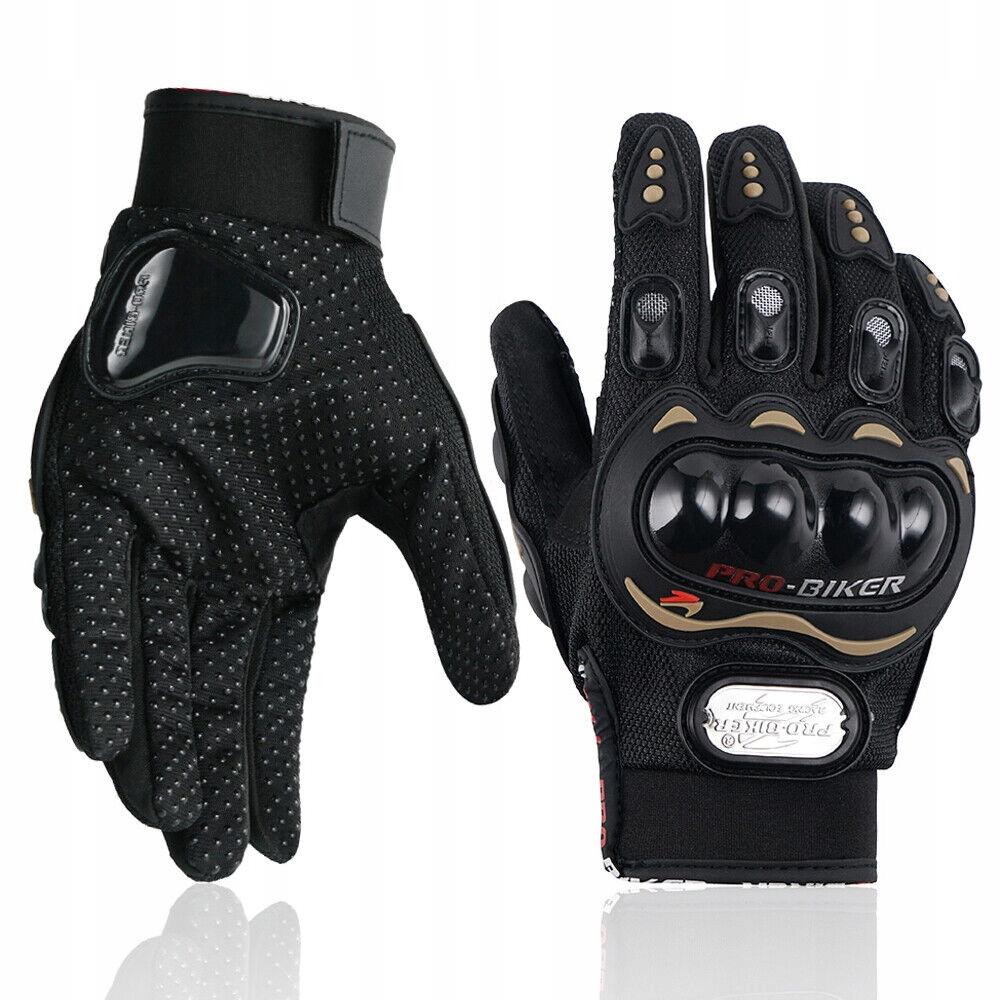 L стиль черный пара мотоцикл перчатки с полным