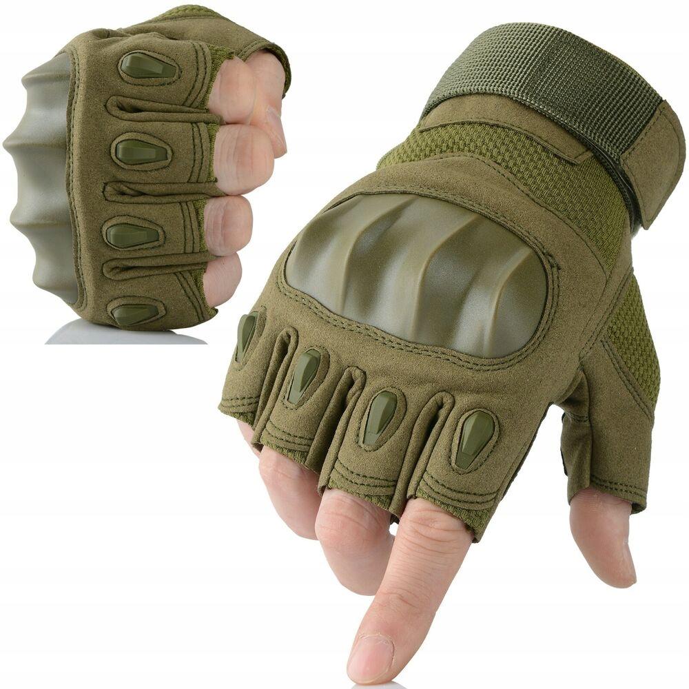 Стиль L половина пальца зеленый сенсорный экран кожа м