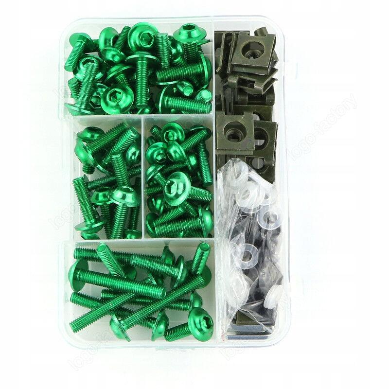 Стиль ZX-11D 93-02 зелений повний комплект гвинтів для