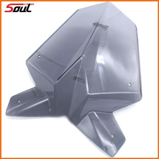 Накладка на лобовое стекло Smoke Style - Duke125/250, ko