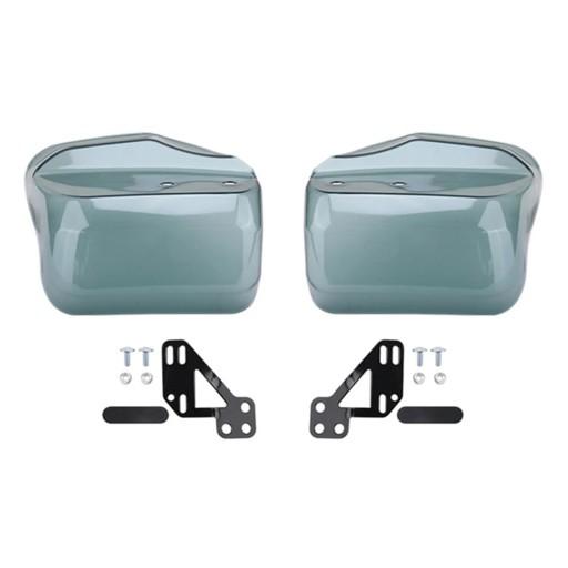 Затиск лобового скла мотоцикла в стилі захисту рук