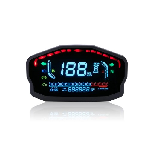 BD609236-Speedometer - Спідометр стиль мотоцикла універсальної швидкості