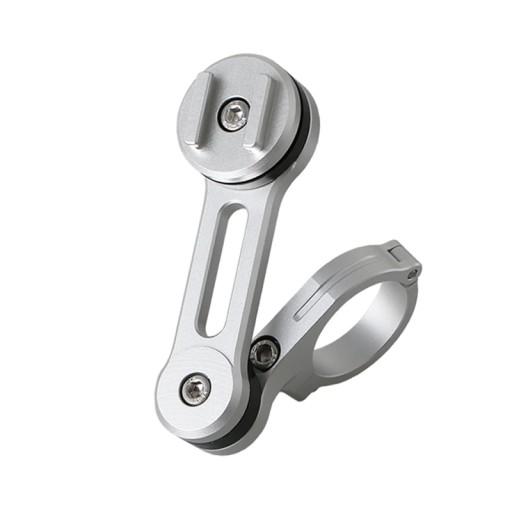 Антивибрационный держатель для телефона серебристого цвета