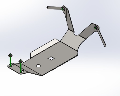 Subaru Forester SH пластина задній міст кришка RTECH