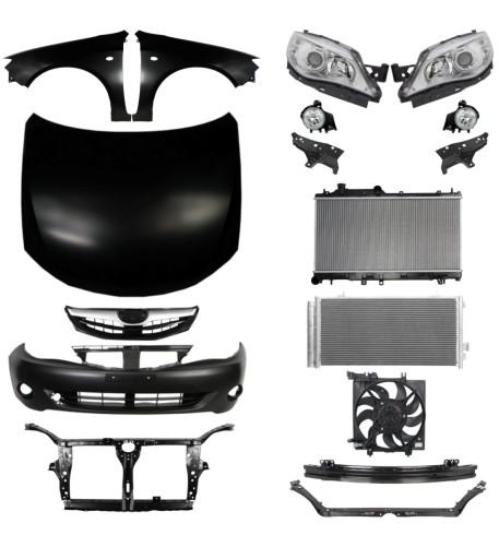 3828 - Subaru Impreza Kompakt 08-12 Манекен капота и бампера