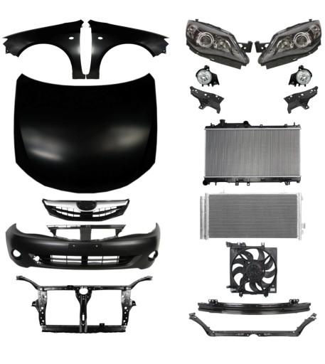 3824 - Subaru Impreza Kompakt 08-12 Манекен капота и бампера