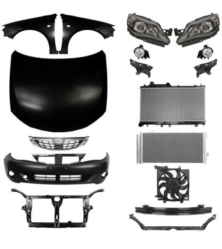 3832 - Subaru Impreza Sedan 08-12 Манекен капота и бампера